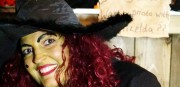 Witch Grizelda comes to North Hayne Farm