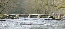 Tarr Steps in Exmoor