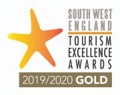 2019/2020 South West Tourism Excellence Awards - Gold for Self Catering Accommodation of the Year